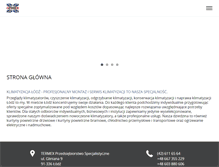 Tablet Screenshot of klimatyzacja-lodz.com